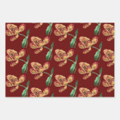 Papier d'artisanat Tulip Fleur vintage (Devant)