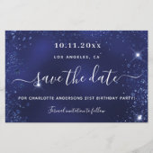 Papier Date de sauvegarde de la poussière de parties scin (Devant)