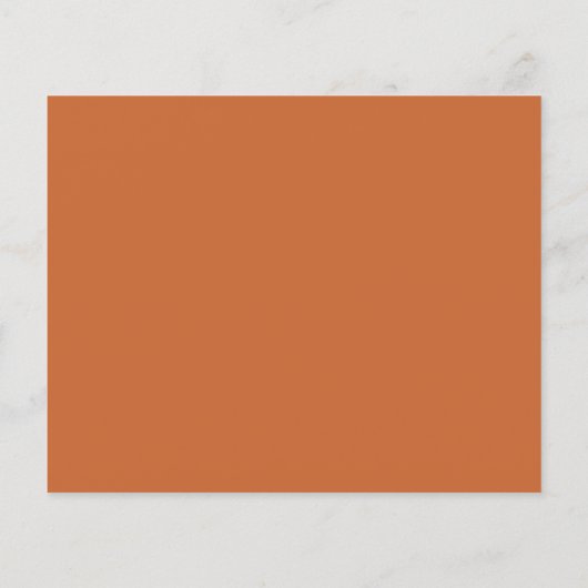 Papier Date de sauvegarde du Mariage de script orange min (Dos)