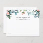 Papier Date idées qui peuvent être votre tasse de thé (Devant / Derrière)