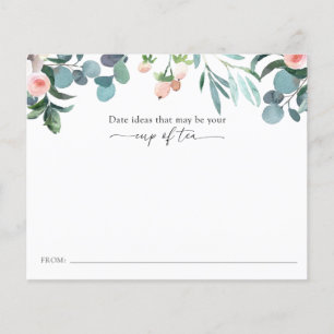 Papier Date idées qui peuvent être votre tasse de thé