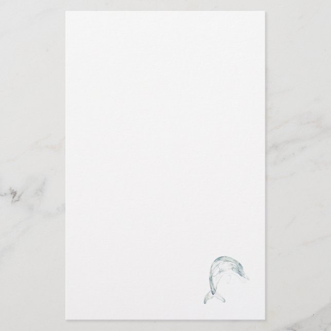 Papier Dauphin bleu (Devant)