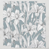 Papier Daylilies (Devant / Derrière)