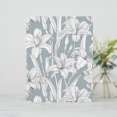 Papier Daylilies (Debout devant)