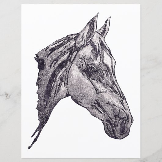 Papier de beauté équine (Devant)