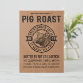 Papier de boucher vintage des invitations | de (Debout devant)