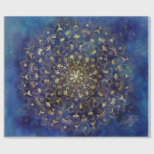 Papier de cadeau Mandala conception (Plat)