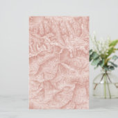 Papier de carte topographique des montagnes (Debout devant)