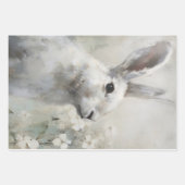 Papier de découpage d'art lapin de style agricole (Devant 2)