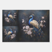 Papier de découpage Peacock d'or (Devant 3)