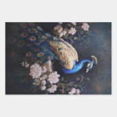 Papier de découpage Peacock d'or (Devant 2)