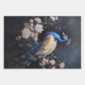 Papier de découpage Peacock d'or (Devant)