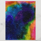 Papier de galaxie coloré (Dos)