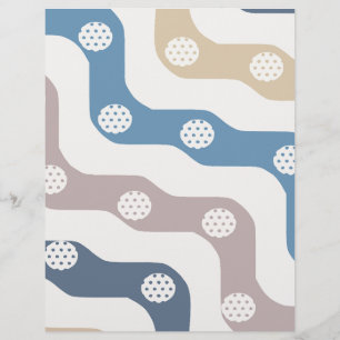Papier de ligne épais Wavy
