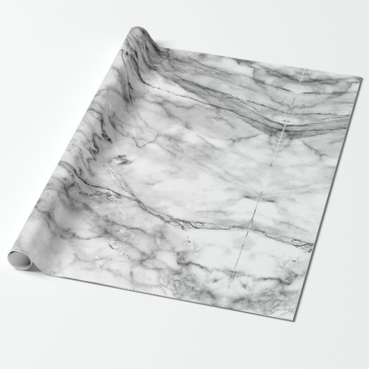 Papier de marbre d'emballage cadeau (Déroulé)