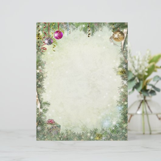 Papier de Noël (Debout devant)