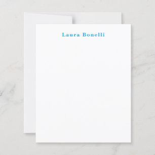 Papier de nom minimaliste moderne professionnel