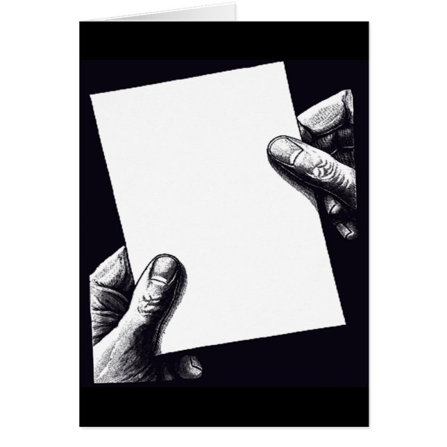 papier de note vide (Devant)