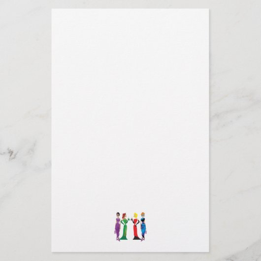 Papier de nuit pour dames (Devant)