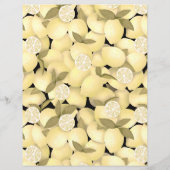 Papier de papeterie au citron (Dos)