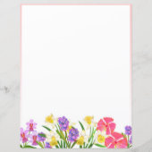 Papier de papeterie botanique (Devant)