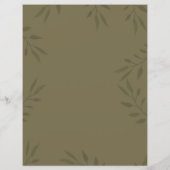 Papier de papeterie citron (Dos)