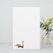 Papier de papeterie de cygne (Debout devant)