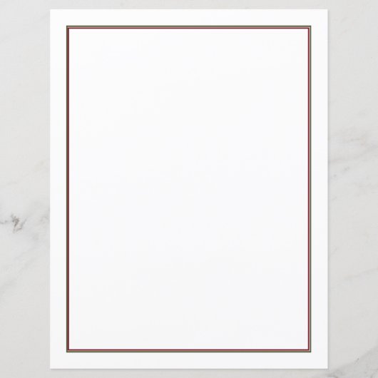 Papier de papeterie de Noël (Dos)