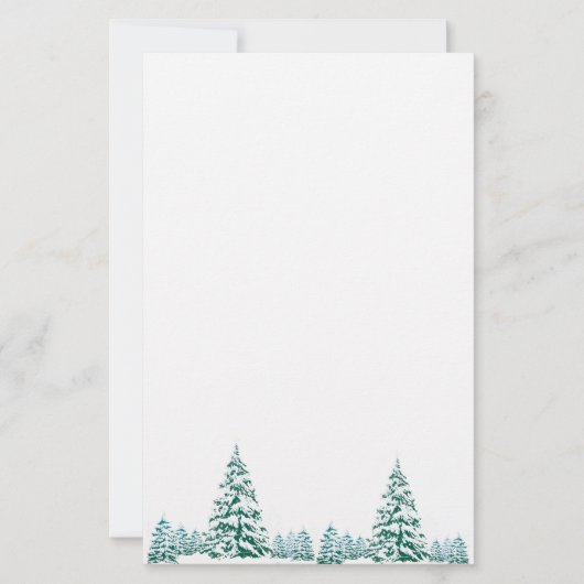 Papier de papeterie de vacances (Devant)