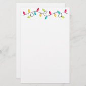 Papier de papeterie de vacances (Devant / Derrière)