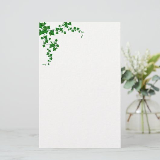 Papier de papeterie ivoire (Debout devant)