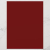 Papier de papeterie (rouge d'hiver B) DDPMDesigns (Dos)