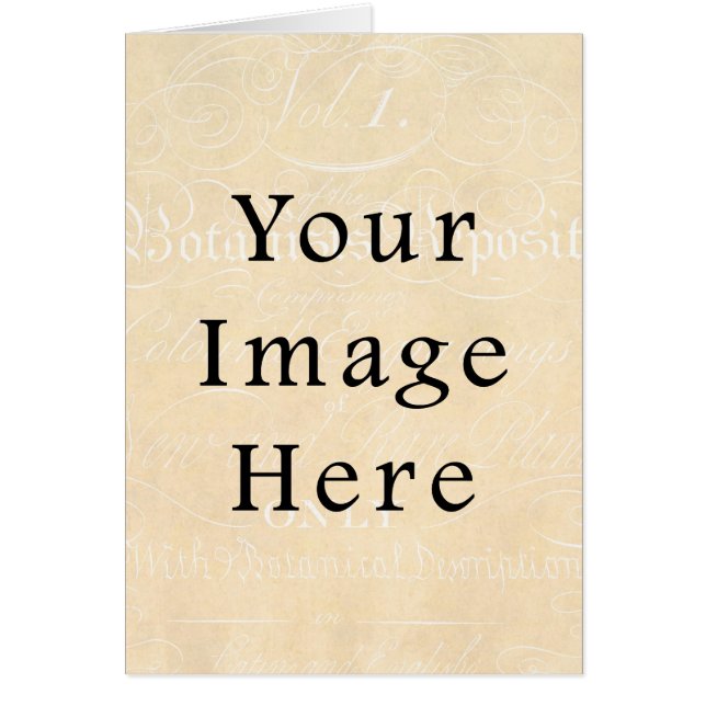 Papier de parchemin de texte de script de crèmes b (Devant)