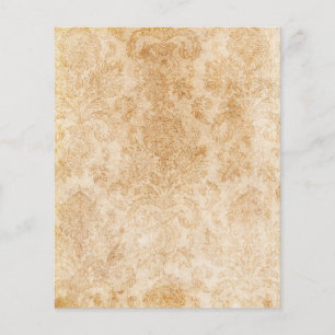 Papier de parchemin Shabby Damask