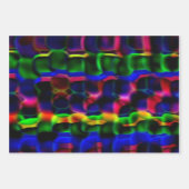 Papier de recouvrement Abstrait multicolore (Devant)