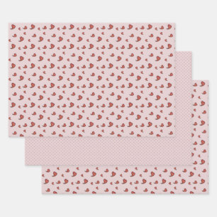 Papier de recouvrement cardiaque Paisley
