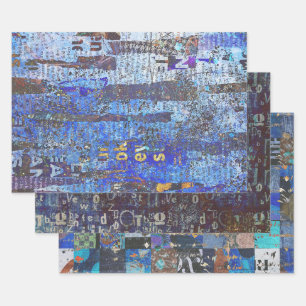 Papier de recouvrement, de découpage ou de collag
