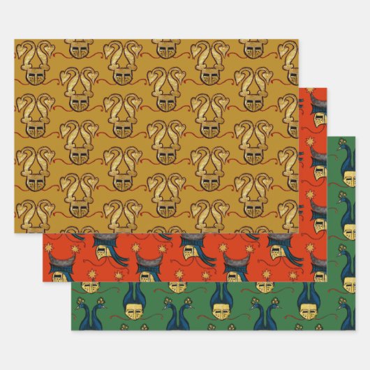 Papier de recouvrement médiéval (Lot)