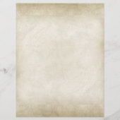 Papier de reprise en tête-à-lettre de parchemin vi (Dos)