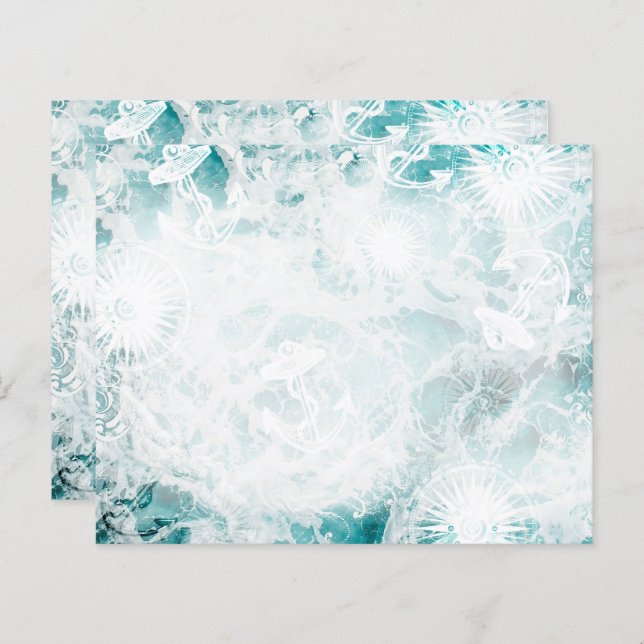 Papier de scrapbook à deux côtés (Devant / Derrière)