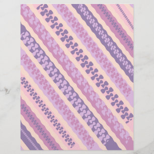 Papier de scrapbook à motif rayé diagonal