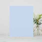 papier de scrapbooking coloré bleu (Debout devant)
