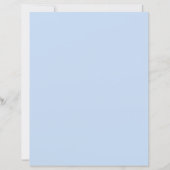 papier de scrapbooking coloré bleu (Devant)