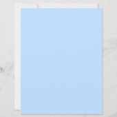 papier de scrapbooking coloré bleu (Dos)