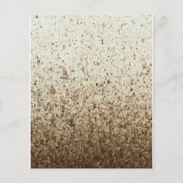 Papier de scrapbooking marron et beige (Devant)