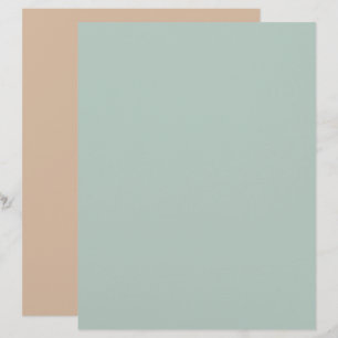 Papier de scrapbooking minimaliste simple vert men