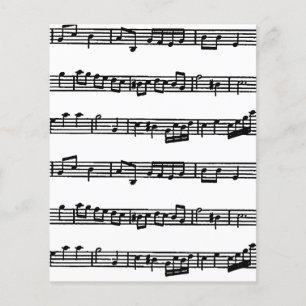 Papier de scrapbooking musical
