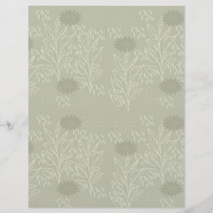 Papier de scrapbooking vert olive auto :