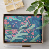 Papier de soie à graphisme élégant (Cadeau)