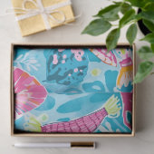 Papier de soie à graphisme élégant (Cadeau)